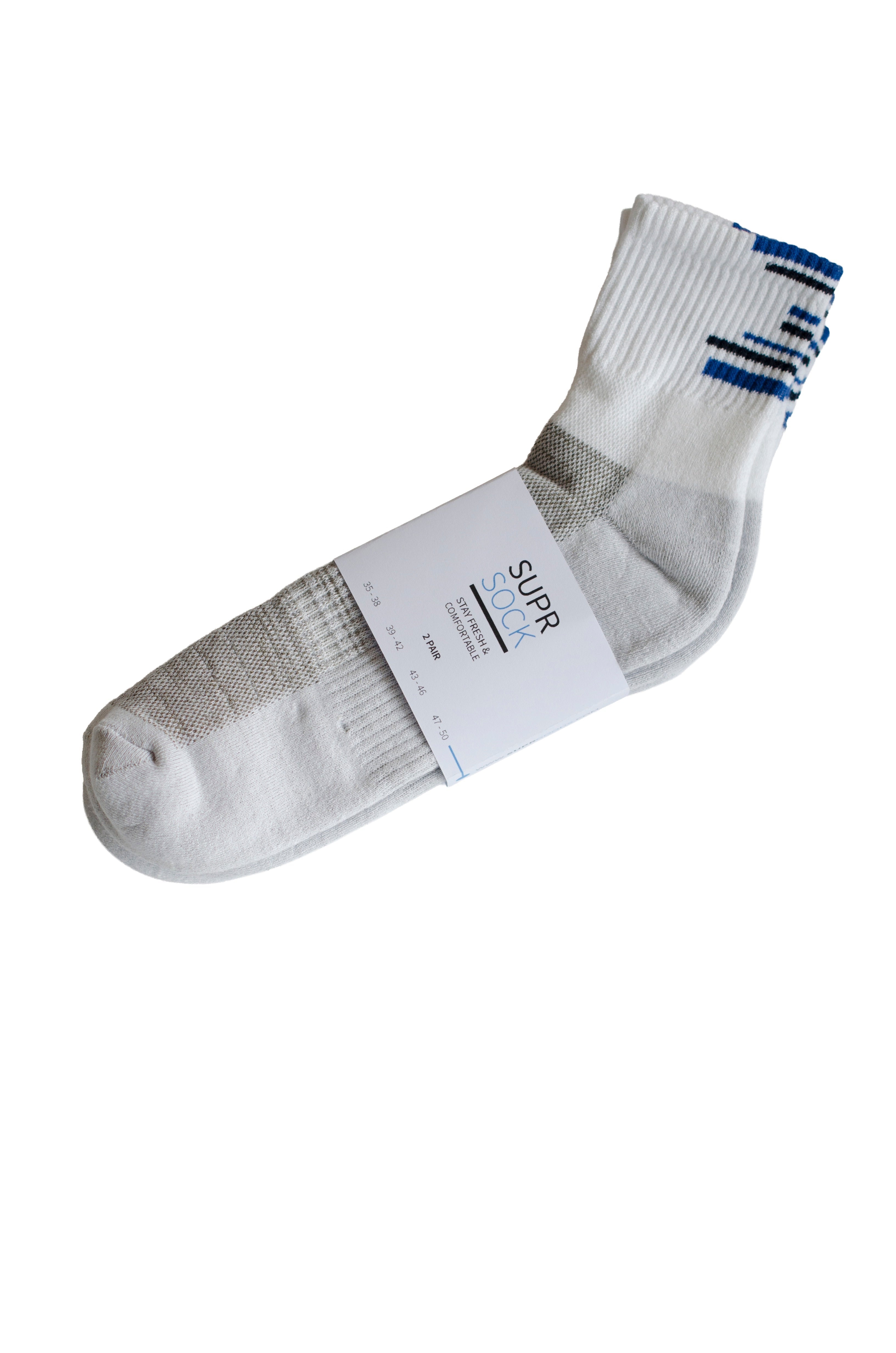 Crew Retro SUPRGOODS anti-odor socks